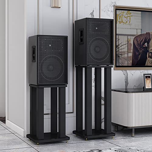 Pieds d'Enceintes Supports de moniteur de studio, supporte jusqu'à 88 livres (40 kg), pointes de pied en cuivre pur, construction robuste, idéal pour les haut-parleurs de cinéma maison (taille : 40