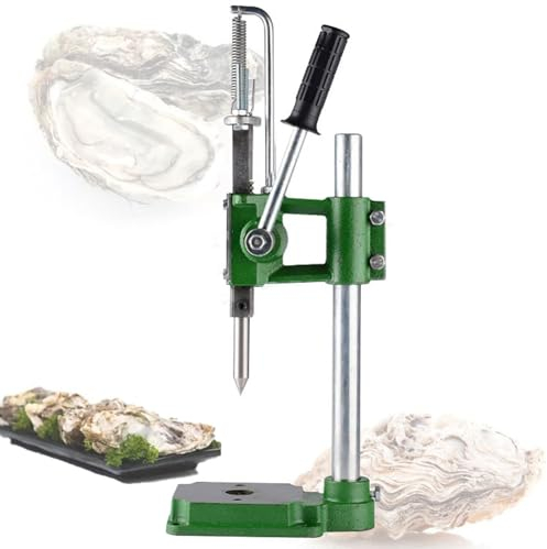 Ouvre-huîtres manuel à pression, ouvre-huîtres en acier inoxydable, ouvre-huîtres manuel, hauteur réglable, ensemble d'outils for ouvre-huîtres, for restaurant, hôtel, magasins de fruits de mer