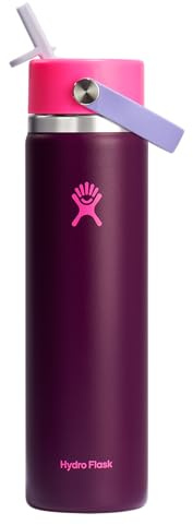 Hydro Flask 24 Oz Wide Flex Straw Cap Sugarplum