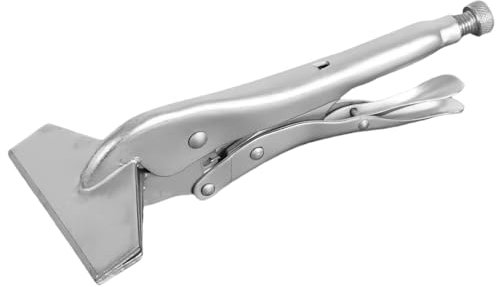 Pinze pieghevoli, morsetto di bloccaggio in metallo, strumento regolabile da 25 cm, design pieghevole per uso professionale, lavori elettrici, lavorazione dei metalli, riparazione, costruzione