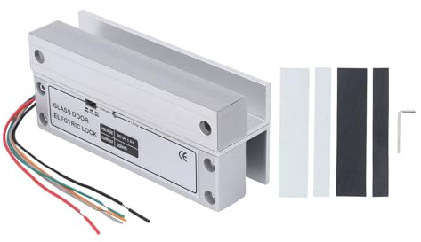 Blocco bullone elettrico porta con caratteristiche di sicurezza migliorata per porta di vetro senza cornice