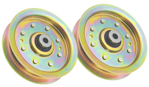 2x 756-04129 gräsklipparremskiva Compatible for MTD/Cub Cadet/Troy-Bilt | Compatible for Cub Cadet 756-04129B/756-04129C/956-04129/956-04129C & MTD 753-08171 passar 38 42 46 48 50 54 klippdäck