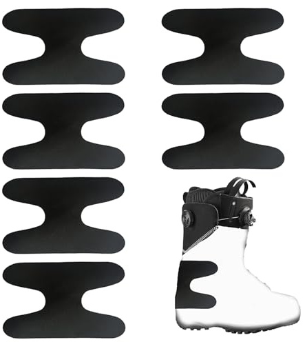 Inserciones para botas de esquí: almohadillas de ajuste de espuma, diseño autoadhesivo, tamaño mediano 24x15x3 cm, peso ligero 105 g | Para botas de esquí y Snowboard para hombre y mujer, accesorios d