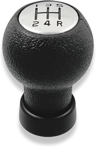 Uranbee Pomo de 5 marchas y marcha atrás compatible con Suzuki Swift 2005-2010, Suzuki Alto 2009-2014, Fiat Sedici 2005-2013, código OEM 28113M75J21-GJL, para palanca de cambios T Model