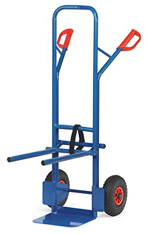 Stuhlkarre mit Vollgummibereifung Höhe 1300 mm Schaufelbreite 320 mm