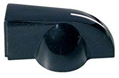 Potiknopf/Ampknopf Chickenhead schwarz