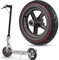 Scooter Elektroreifen Vollreifen für Xiaomi Pro/Pro 2, 8,5 Zoll Vollreifen Hinterrad, Vollrad für Xiaomi Pro/Pro 2 mit Original-Kugellager (1 Stück für Pro/Pro 2)