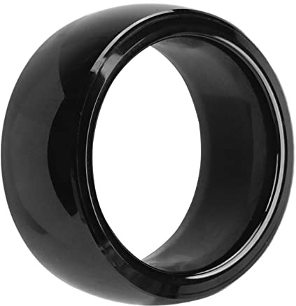 VGEBY R4 NFC Smart Ring, Keramisk, Vattentät, Snabbkoppling Intelligent Smart Ring för Mobiltelefoner (Storlek 9)