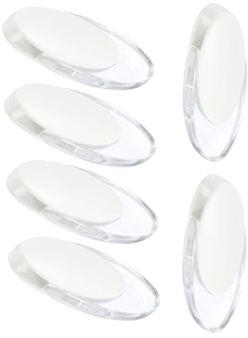 QLEUIFT 6 pcs Repuesto para Persianas Verticales Pesos Cortinas Pesos de Cordón de Cortina Contrapeso Cortina Vertical Cuerda de Plomo para Peso de Cortina para Persianas Ventanas,Blanco