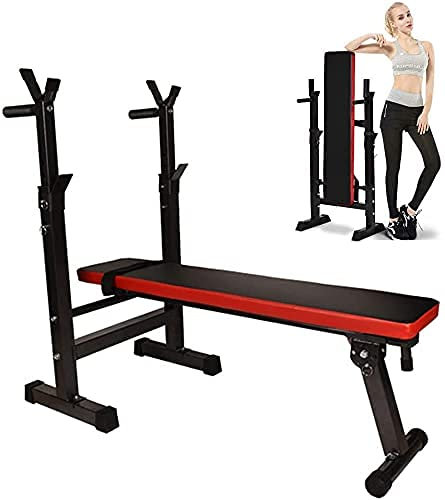 Hem Bänkpress Gym Vikt Bänkpress Justerbara Bänkar Styrketräningsbänk Vikbar Fitness Dip Station Utrustning Lyft Bröstpress Gym Träning Inomhus