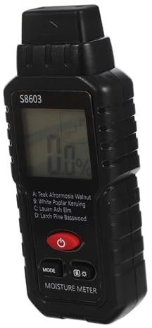 Gatuida Testeur Humidité sans Batterie Hygromètre Portable avec Écran LCD pour Mesurer Taux Humidité Du Papier Murs Outil Ergonomique