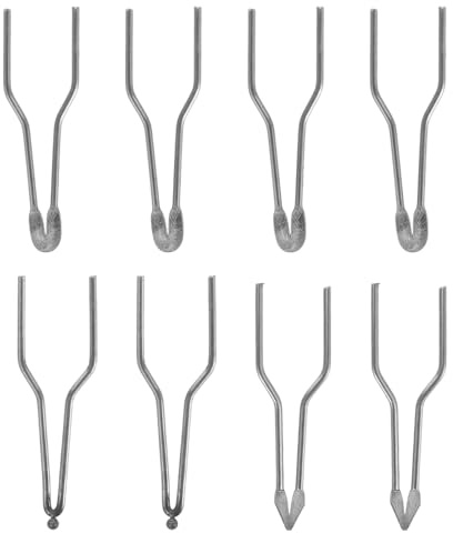 MOKKHNB Juego de 8 Puntas para Pirograbado de Alta Impedancia, Puntas de Alambre para Quemar Madera, Repuestos para Bolígrafo de Quemador, Compatibles Máquina de Pirografía, Herramientas