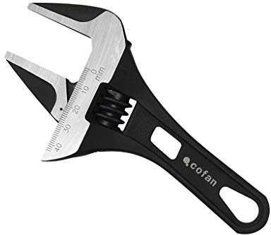 Llave Ajustable Corta | Gran Apertura | Varias Medidas y Aperturas | Fabricada en Acero al Cromo-Vanadio