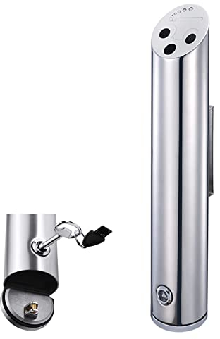 Aschenbecher, Standaschenbecher, Wandaschenbecher, Premium-Wandaschenbecher for Herren, gewerblicher Zigarettenbehälter for den Außenbereich, Zigarettenhalter aus Edelstahl, Aschenbecher mit Befestigu
