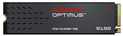 SANDISK Optimus 5100 NVMe SSD 500 GB (hasta 7100/6700 MB/sv elocidades de Lectura/Escritura, M.2 2280, PCIe 4.0x4)