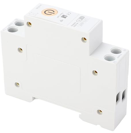 Pissente WiFi Smart Circuit Breaker, PC-material, Fjärrkontroll Energiövervakning, 63A för Home Office School Factory