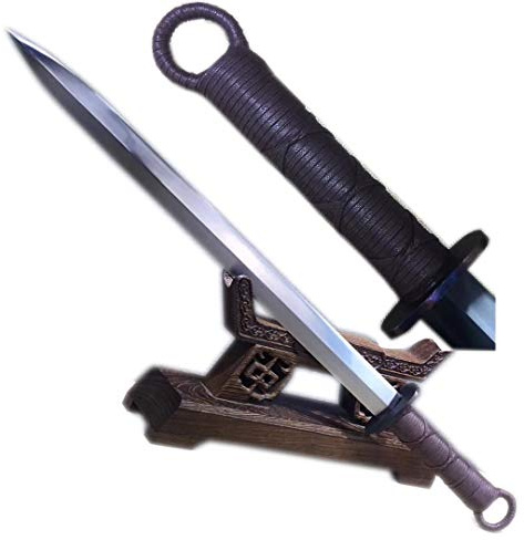 Jian Sword,High Carbon Steel Blade,Rosewood,Full Tang