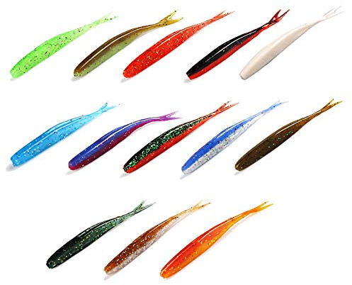 Patientia Gummibete 7,5 cm gummiskydd jerkbait set (allround set)