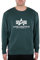 Alpha Industries Basic Sweater Sweatshirt für Herren Navy Green