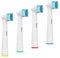 Testine di ricambio per spazzolini - Testine Spazzolino Elettrico Compatibili con Oral B Vitality, Precision Clean，Advance Power, Sensitive, Genius Series e Altri Modelli - Di Kisstta(4)