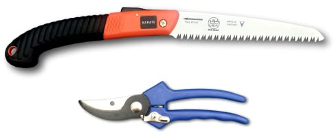 KIT GIARDINAGGIO FORBICE DA POTA 149/20 - SEGHETTO PIEGHEVOLE RS180/18