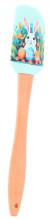 GRIRIW Long Handle Silicone Baking Spatula Handle Sourdough for Cake Icing Kitchen Tools for Cooking Baking