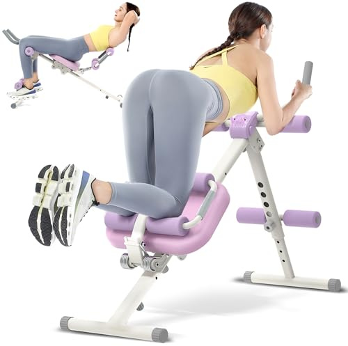 GuuG Bauchtrainer Bauchmuskeltrainer, Lila