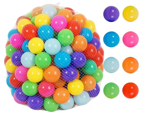 Générique Plastlekbollar, poolboll med boll, babyboll, babybollsbollar, färgglada bollar för valpar