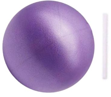 drburpily Träningsboll Liten barreboll designad för hem och kontor Även effektiv för pilates och yoga Pilatesboll 6 tum små träningsbollar 15 cm, Purpur, 15 cm