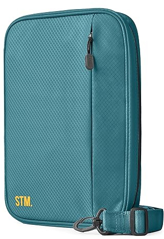 Scribbles That Matter - A5 Pencil Case Pouch + Journal Organizer - Large Capacity Kawaii Pencil Pouch, Pen Case, Marker Case, Storage Journal Pouch Zippered Pocket Adjustable Shoulder Strap (7 x 10)