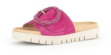 Gabor Damen Pantoletten, Frauen Slipper,Best Fitting,Schlupfschuhe,schluepfschuhe,Slides,Slip-ons,Backless Slipper,Mules,pink,42 EU / 8 UK