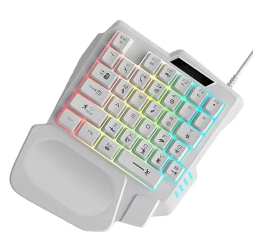 RGB Speltangentbord Mekaniskt Programmerbart Spelknappsats