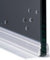 Guarnizione Box Doccia per Profilo Vetro 6mm 8mm con Gocciolatoio in PVC Made in Italy (100 cm)