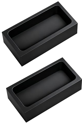 2 stampi per lingotti in grafite ad alta purezza da 1 kg, per colata oro, argento, alluminio, rame, ottone, resistenti al calore, strumenti di raffinazione per fusione di metalli