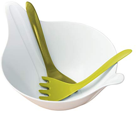 LEAF 2.0 Salatschale mit Besteck 4l