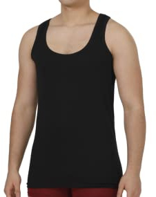 Pack of 3 Ultra Soft Mens Undershirts Vest 100% Cotton Singlet Vests Underwear Mens Vest Undershirt