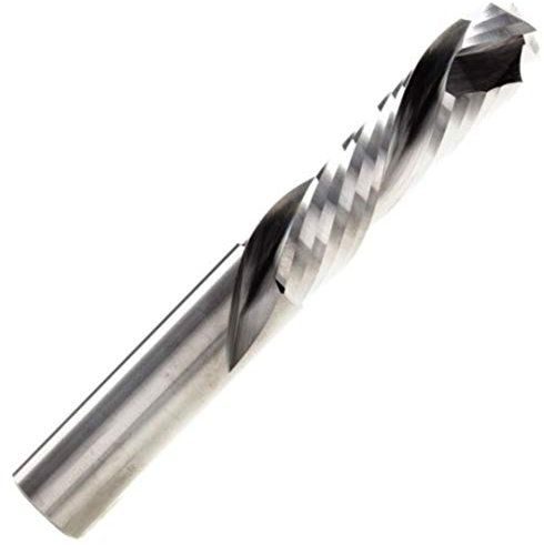 Rennie Tools - 6mm x 22mm Flute - Solid Carbide 2 Flute Up Down Cut Compression Router Bit Cutter End Mill for Woods, Acrylic & PVC