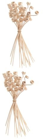 RORPOIR 40 Piezas Varilla de reemplazo de aromaterapia Palos difusores de Perfume difusor de palitos de ratán - Varillas aromáticas - Difusor de Aroma Rama de difusor de Aceite de Aroma