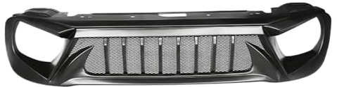 Griglie Radiatore Sportive Per Jeep Per Renegade 2016 2017 2018 2019 2020 Nero Opaco Griglia In Carbonio Presa D'aria Styling Esterno Tuning Paraurti Anteriore Rete(2019-2020 black)