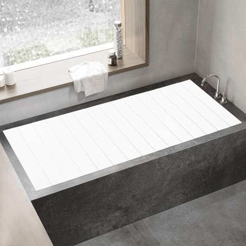 Badkarsskydd 160 x 70 cm badkarsbräda, vikbar badkarsbräda, PVC, isoleringsplatta, badkar, skydd, vattentät, dammsäker, upp till 5 kg för alla standardbadkar