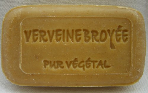 Verbene mit Blättern Naturseife Savonnerie de Bormes Provence 100g