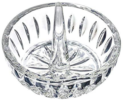 H&D HYALINE & DORA Crystal Ring Holder Dish