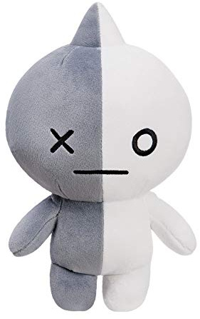 Aurora 61323 Kucheltier Van BTS - Plüschtier, Grau und Weiß