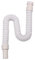 Generic Skalierbares Abflussrohr für Waschbecken, flexibel, Badezimmer, Küche, Spüle, Ablaufschläuche, Verlängerung, Abfallverschluss - Weiß, Kunststoff, 78 cm, 4.2 cm Innendurchmesser, 1 Stück