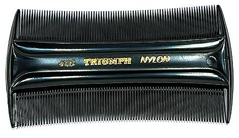 Hercules Sägemann Triumph 4135 - Pettine fine per lendini con dentatura molto fine su 2 lati, circa 9 cm (4135)