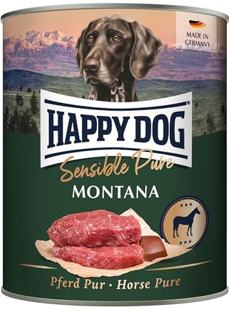 Happy Dog Sensible Pure Montana (Pferd) M 6X 800g