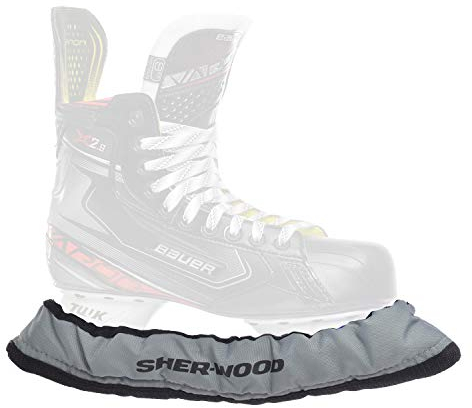 Sherwood Unisex Eishockey Sher wood Pro Kufenstrumpf Senior, silber, Einheitsgröße EU