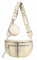 ITALYSHOP24 Damen Tasche Umhängetasche Brusttasche Muster Gürtel Bauchtasche Crossbody Gürteltasche Hüfttasche Crossover Bodybag Schultertasche Handytasche Leder Optik Gold