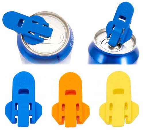 KGDUYC 3 Pezzi Lattina per Bevande- Tappo Facile Apriscatole Multicolor Coperchio della Lattina per Bibite per Bevande Lattina e Birra