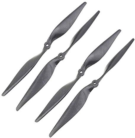 SaditY Parts & Accessories 13x6.5 3K Carbon Fiber Propeller CW CCW 1365 CF Props 4 Pairs for Quadcopter Hexacopter Multi Rotor UFO - (Color: 4PCS)